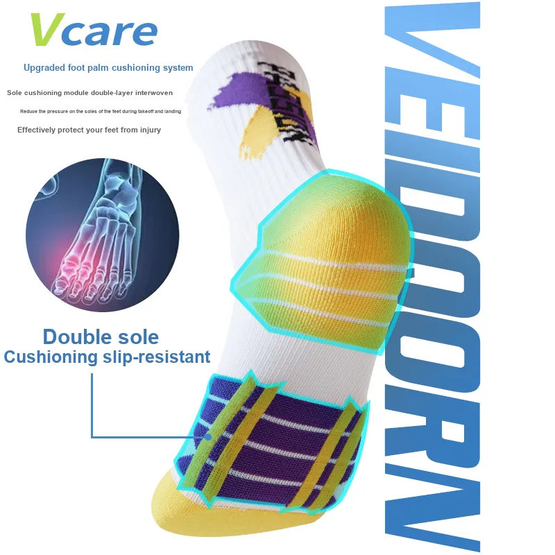 PLANDOO Basketball Socks Unisex 3 Pack-7