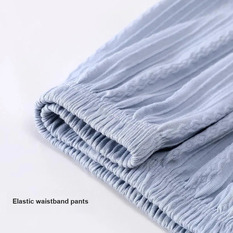 Maultiay Pajama Set Women's Blue-5