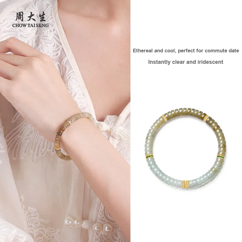 CHOW TAI SENG Bracelets Sugar Jade Women's-1