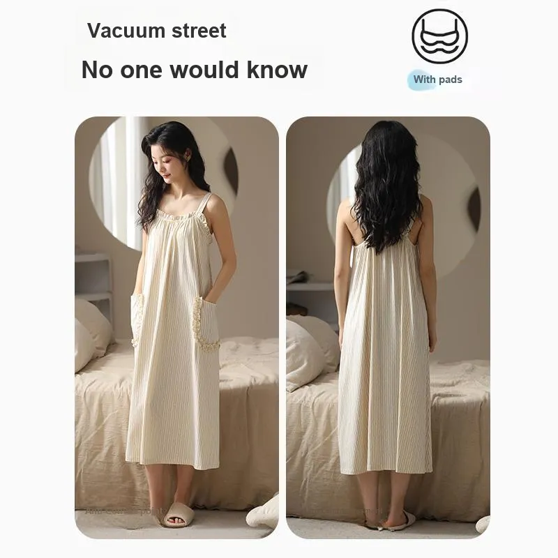 ROMANTIC·SPRING Nightgown Women's-2