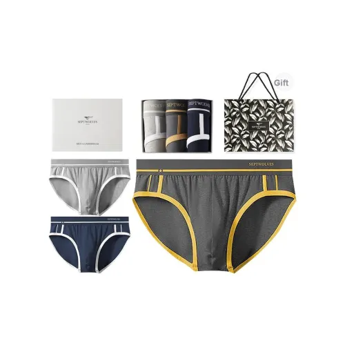 SEPTWOLVES Нижнее белье Мужской Набор в подарочной коробке + Сумка для покупок