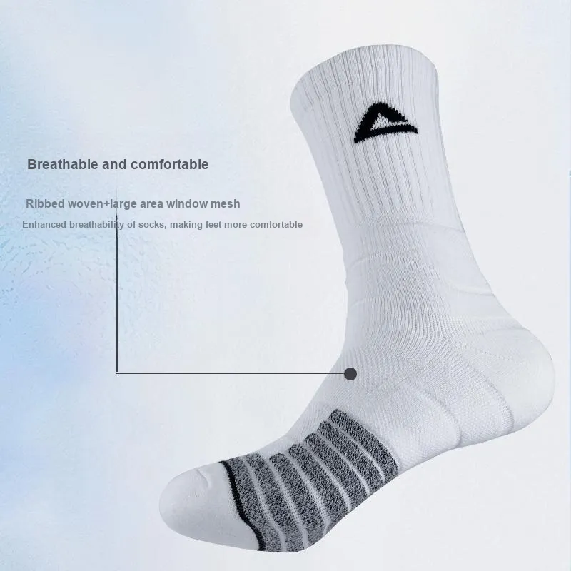 PEAK Basketball Socks Unisex 3 Pack-12