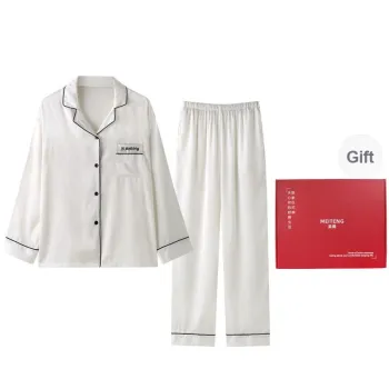MEITENG Pajama Set Women's Gift Box Set White