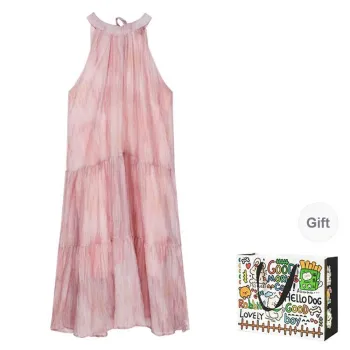 OURUOKE Sleeveless Dress Women's