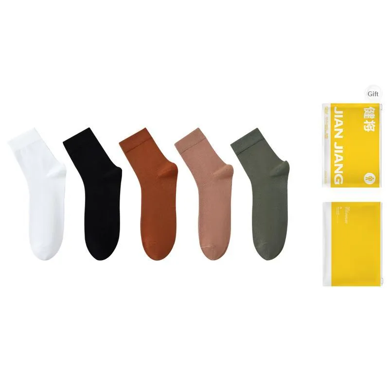 Master Mid Calf Socks Men's Shopping Bag Combo Set-9