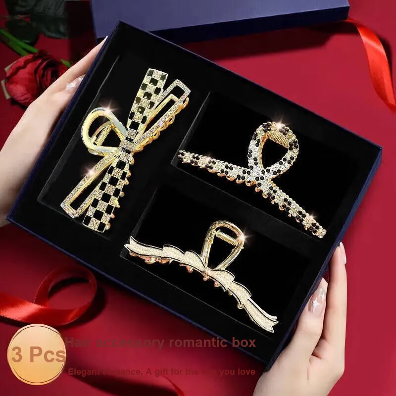 Enchanting Cat Alloy Hair Clips Women's-2