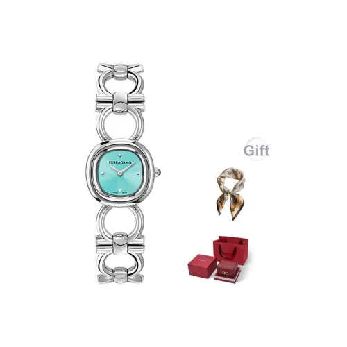 Ferragamo Кварцевый Movement Женские Часы 25 мм Синий