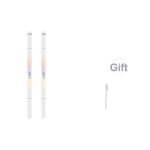 LUCK PLUS Двойной Счастливый Вода Eyebrow Pen Водонепроницаемый Длинный Долговечный Легко Смесь Не размазывается