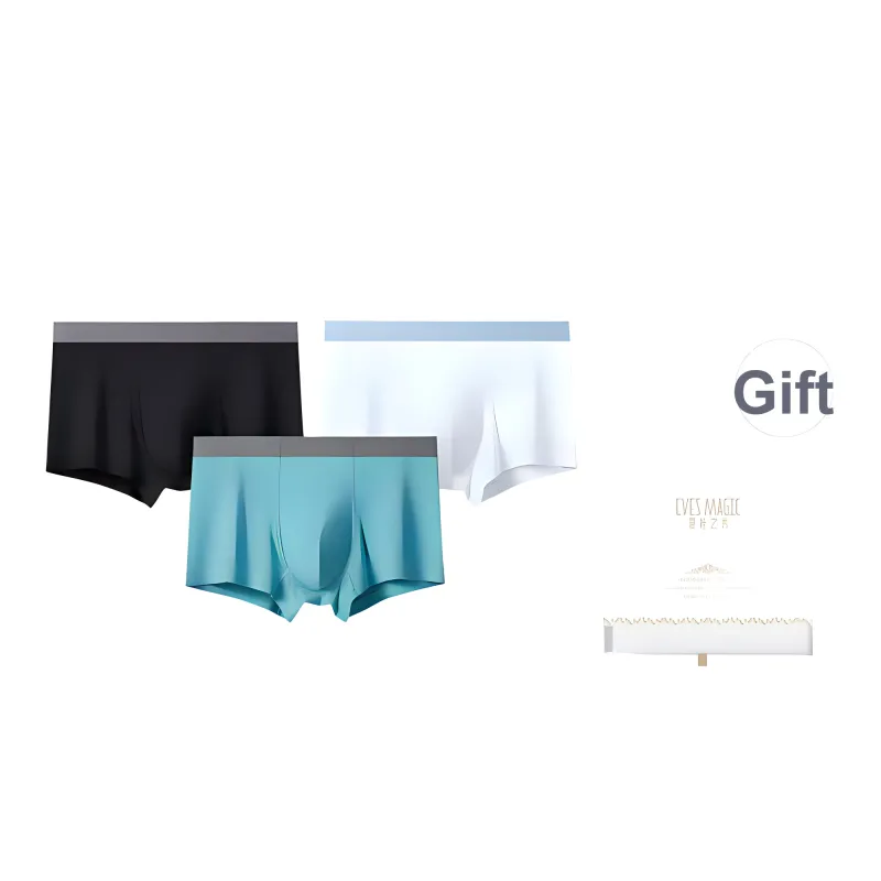 XIA.WA.ZHI.XIU Underpants Men's Shopping Bag 3 Pack-40