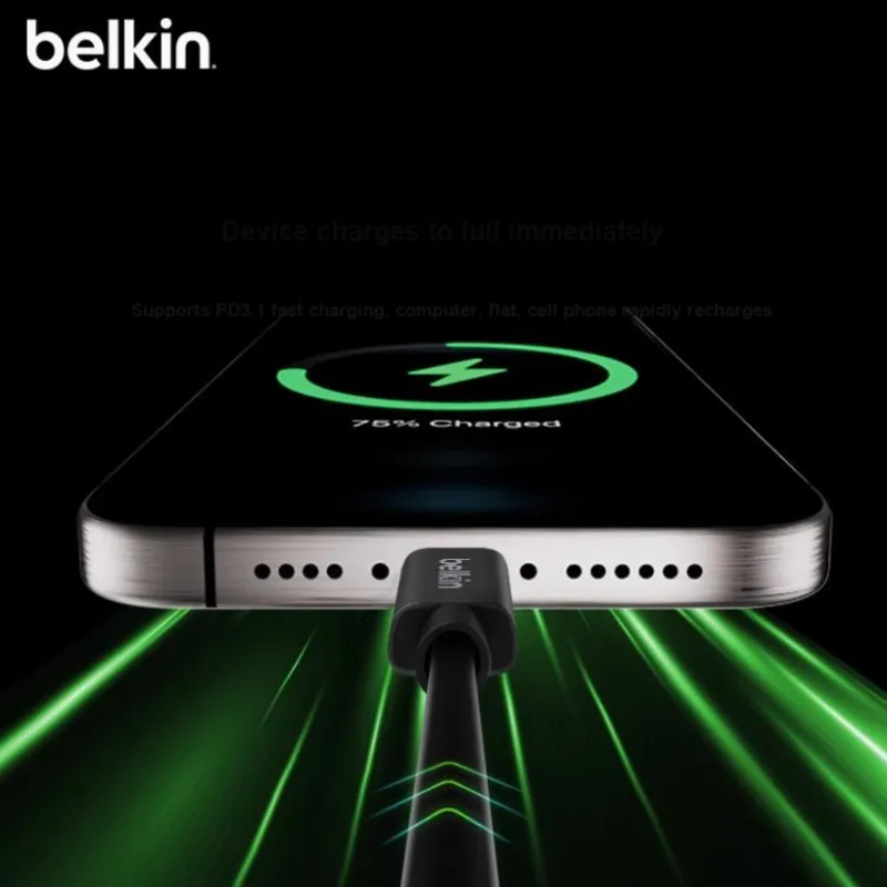 BELKIN INZ004 Thunderbolt Connector High-Speed Transmission 240W High Power Cables-1