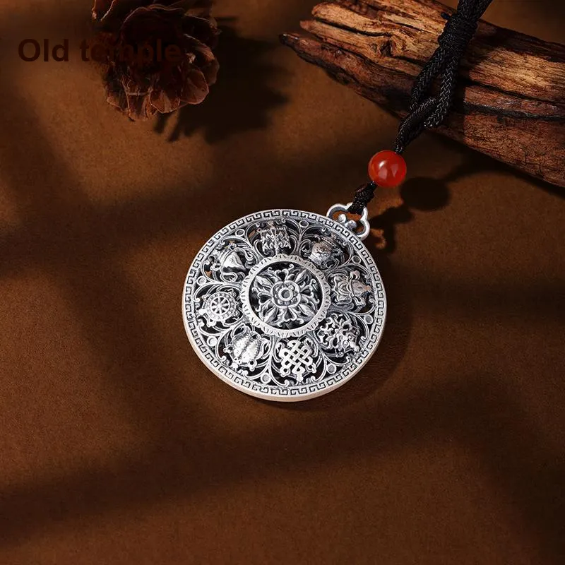 LAOMIAO 999 Fine Silver Necklaces Unisex-1