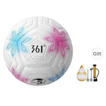361° Size 4 Ball/Size 5 Ball Soccer PVC Unisex White Pink Blue