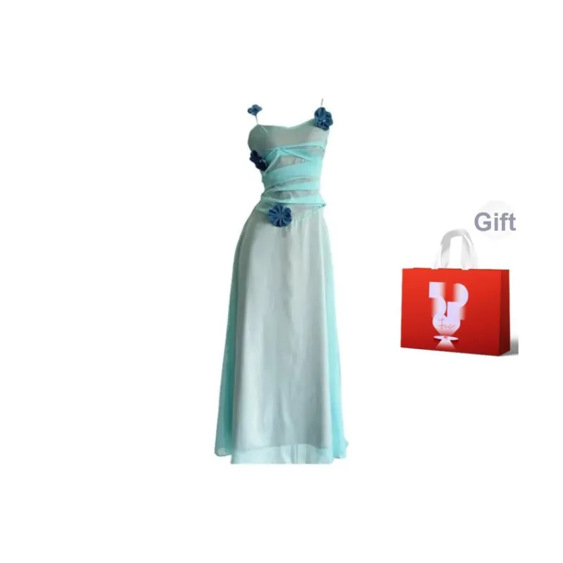 AURORA MUSE Slip Dresses Women's-12