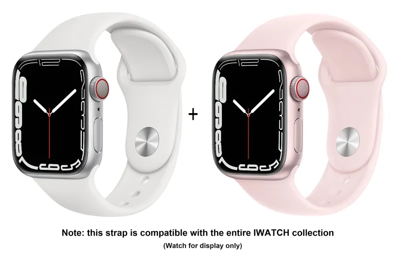 ZHISHENG Apple Compatibility Watch Band 38/40/41 All Silicone Material-10