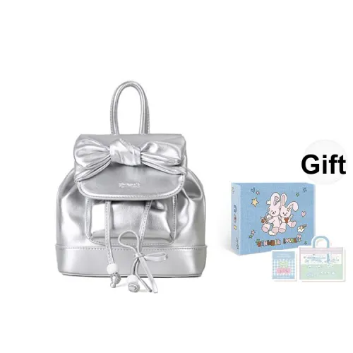 VANWALK PU best Backpack Louis best Backpack Regular Women's White/Silver/Blue