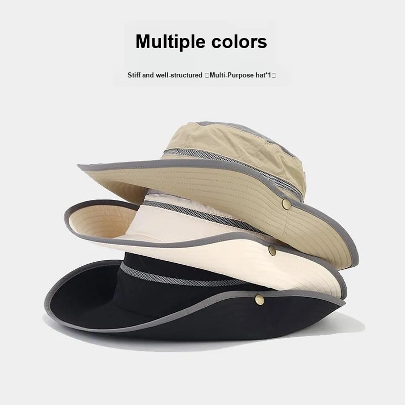 NANJIREN Slim And Lightweight Sun Protection Hats Men's-11