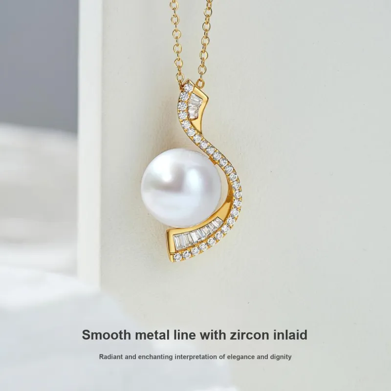 ME LUXE Pearl Pendants Women's-4