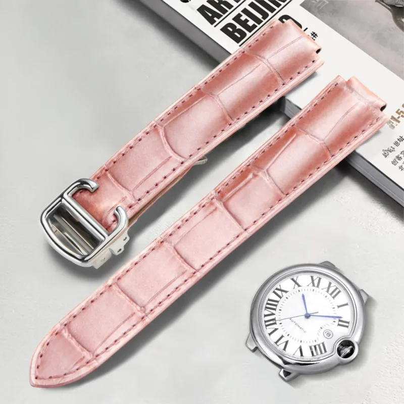 MILANQIAN M&Q Cartier Compatibility Watch Band 8/8.33/11/12/14mm Genuine Leather Material-12