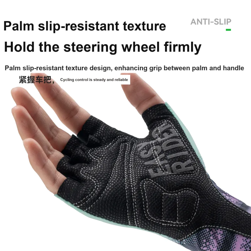 ROCKBROS Cycling Gear Cycling Glove Outdoor Women's Polyester, Polyamide, Elastane-5