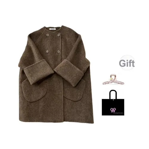 Aimilian Стиль Майярд Цвет Женское Пальто