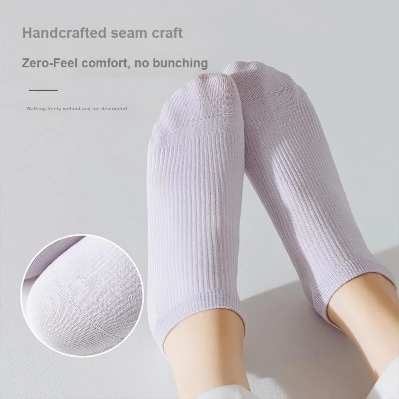 Lan Miao No Show Socks Women's 5 Pack-18