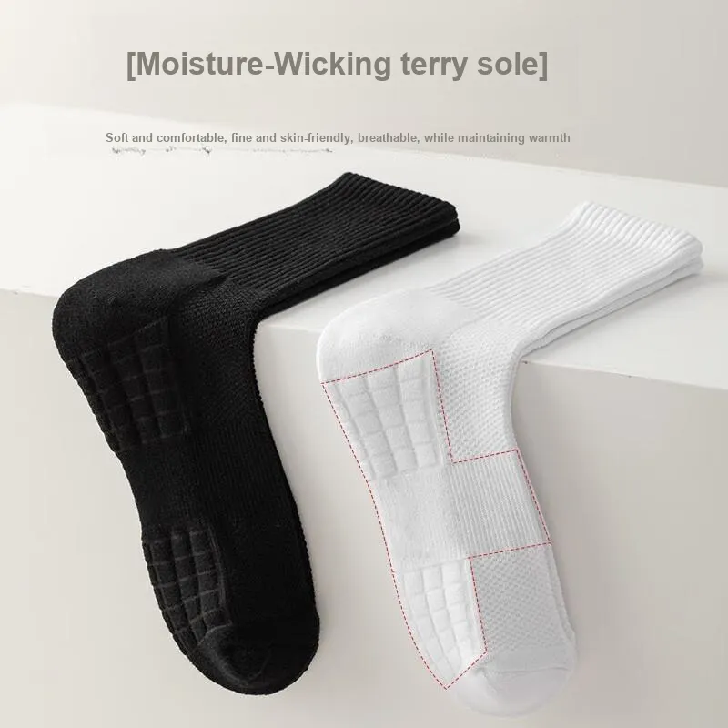 MADALLO Mid Calf Socks Men's 3 Pack-2