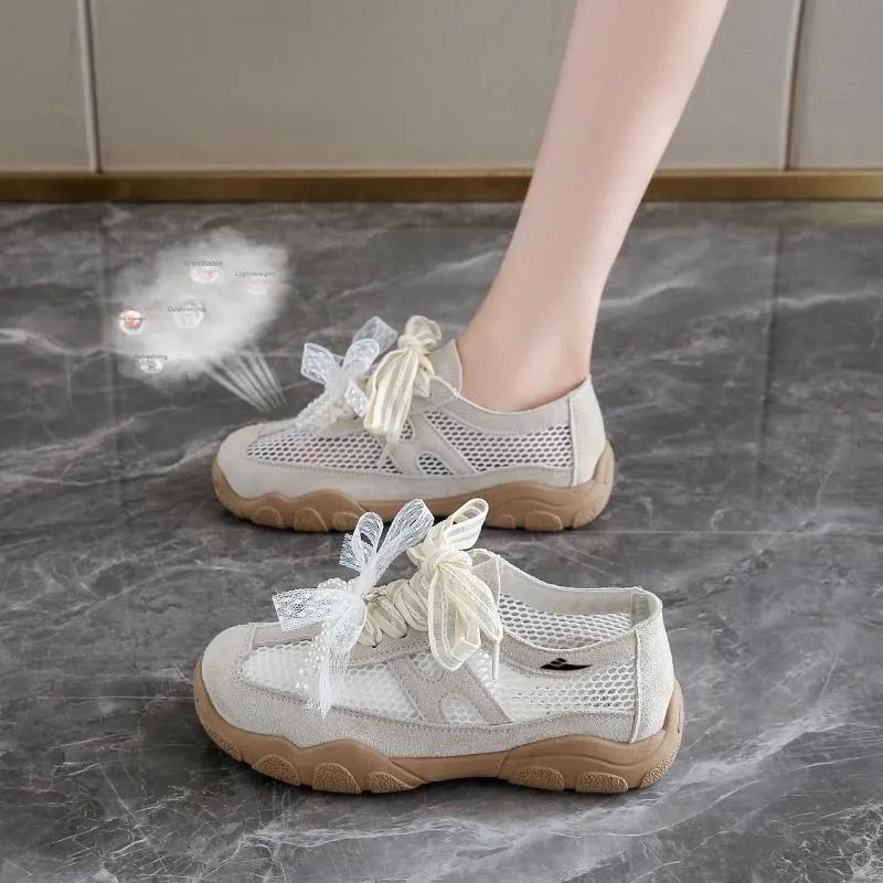 Kuding Breathable Low Top Casual Shoes Women's-5