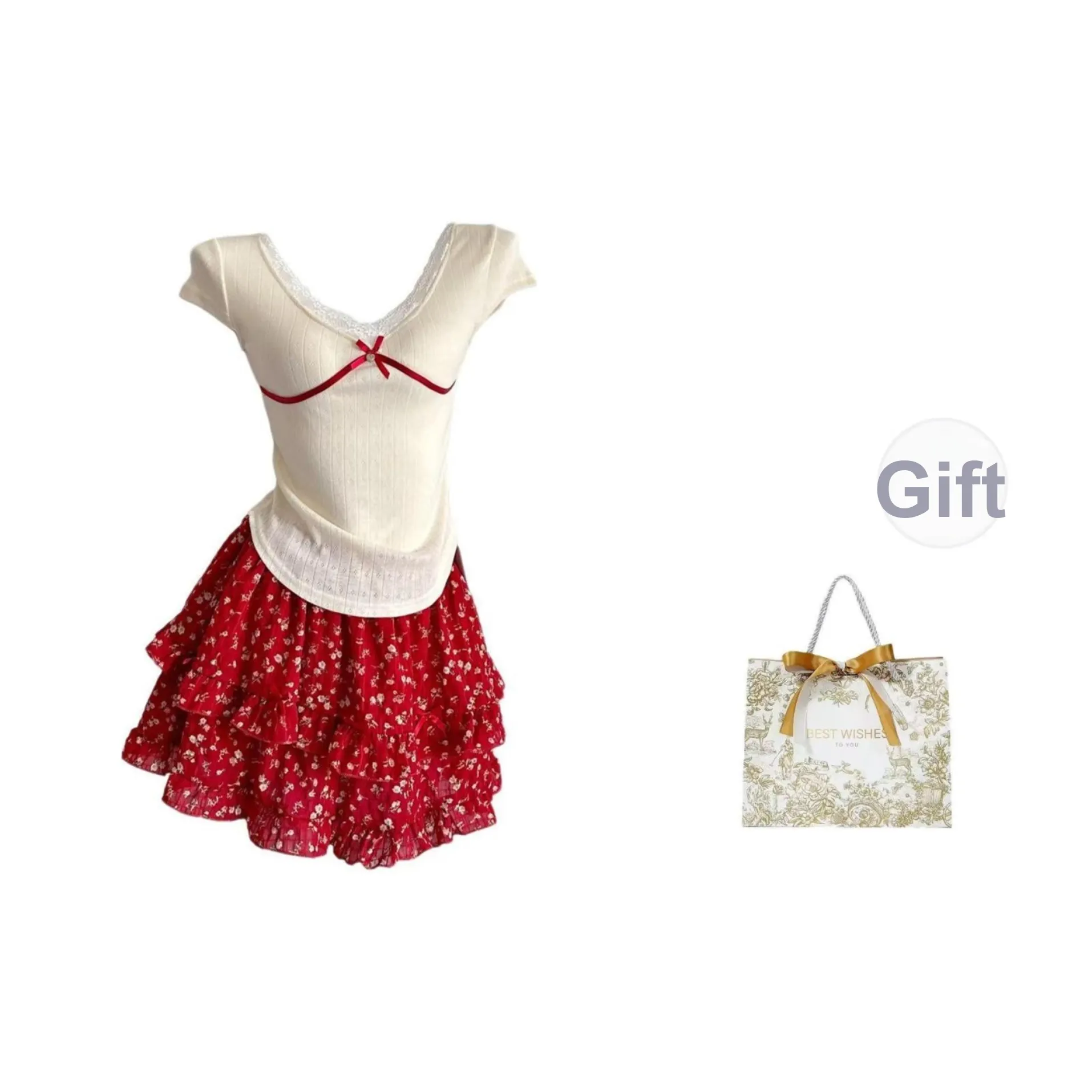 EMDPN Женские комплекты с юбкой