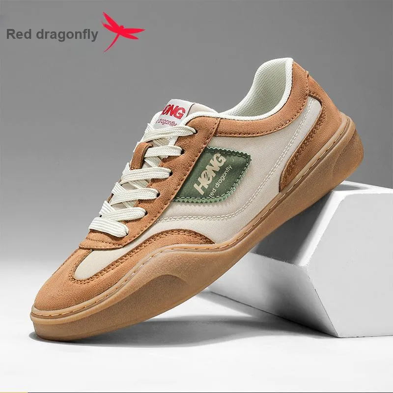 RED DRAGONFLY Men's Casual Shoes Men's Comfortable Low Top Lace Up-10