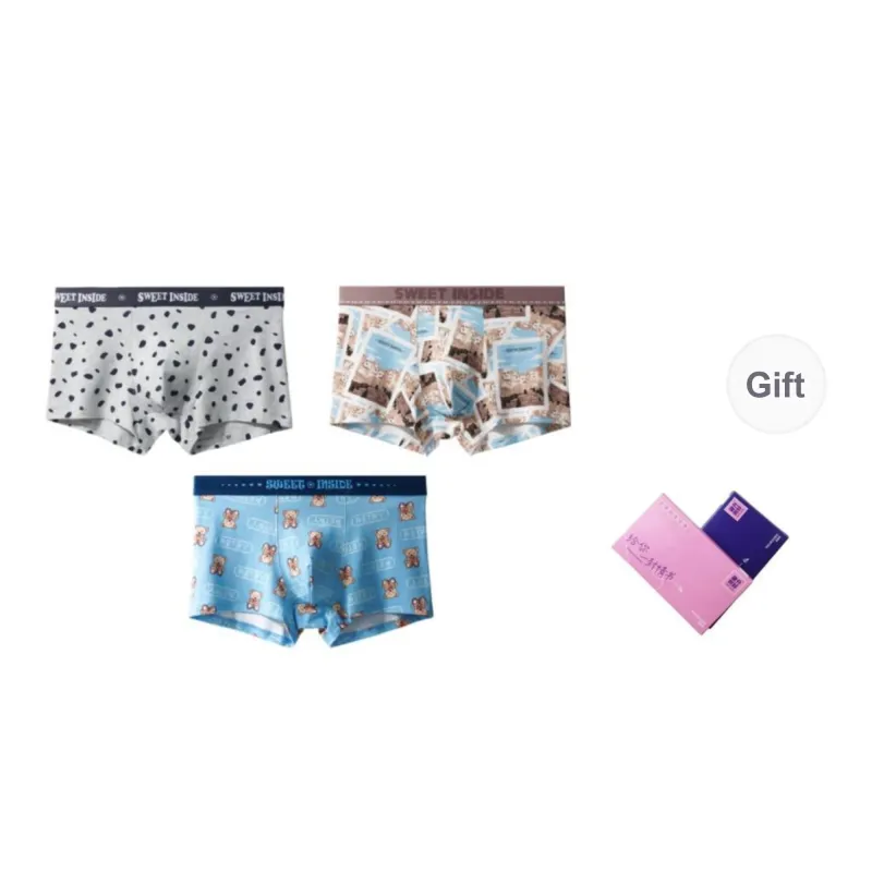 Qiao Ni Tong Underpants Men's Combo Set-11