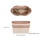 Satin-Long Handle Medium Size-Beige