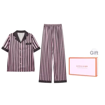 ANVINAL Pajama Gift Box Women's Pink Black