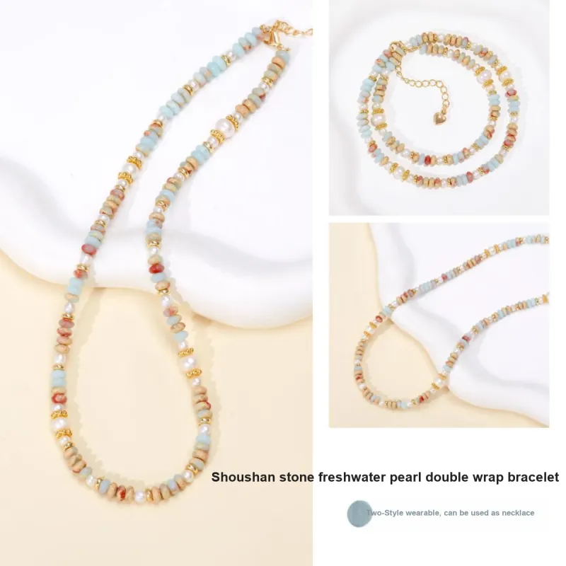 HELA DE HAI Shoushan Stone Bracelets Women's-1