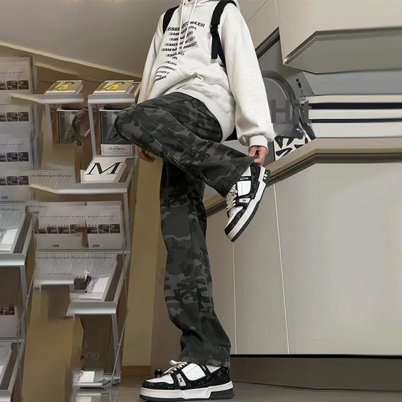 FALIAMS Jeans Unisex Camouflage-9