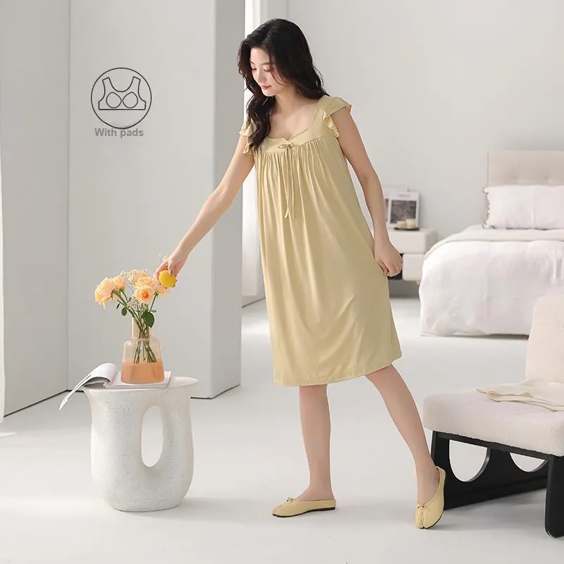 MADALLO Women's Nightgowns-3