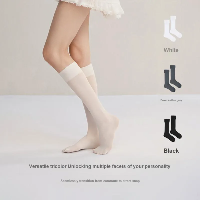 Ubras 25SS Knee High Socks Women's 2 Pack-5
