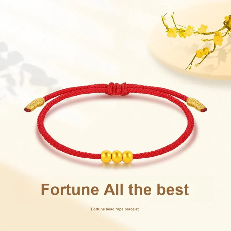 Fortune Gold Jewelry Box Bracelet Unisex-1