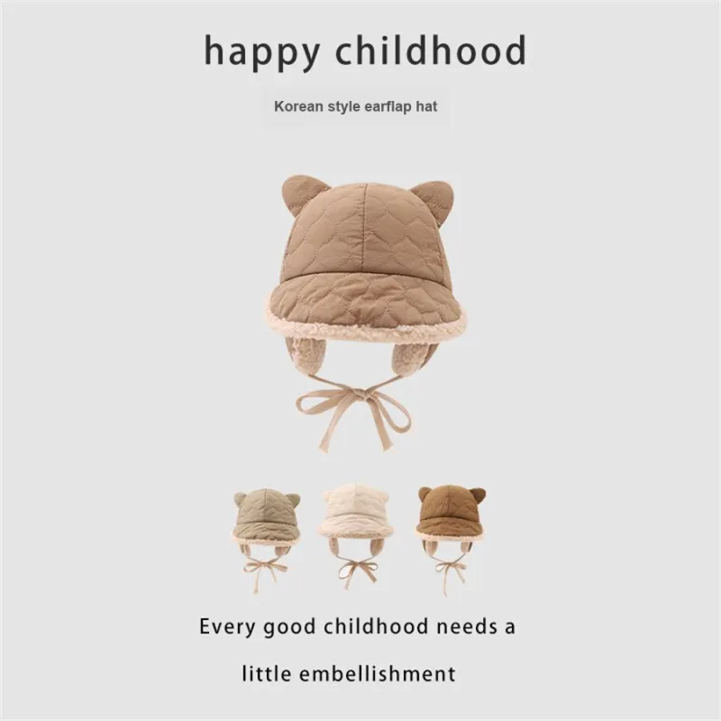Yi Bu Kang Cotton Trapper Hats Kids'-2