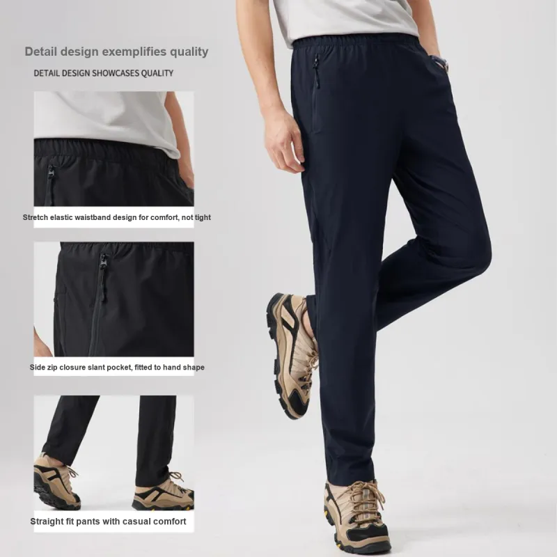 Red bean Casual Pants Men-6