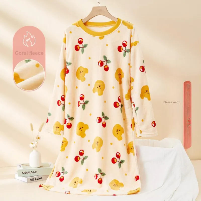 Yalu Women's Nightgowns-4