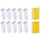 [10 Pack]10 White