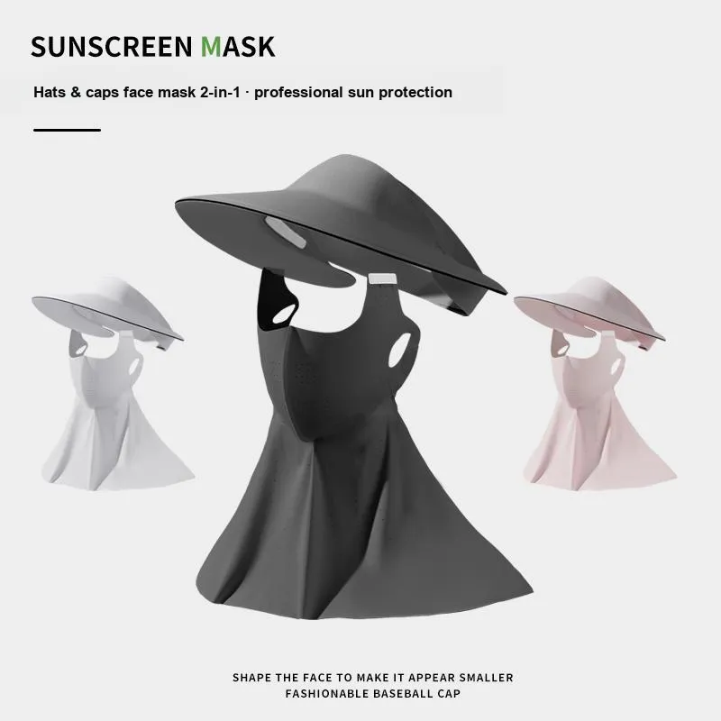 YUZHAOLIN Polyamide Sun Protection Hats Women's-2