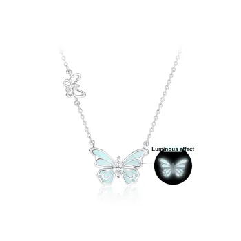 Love Link 925 Sterling Silver Necklaces Women's
