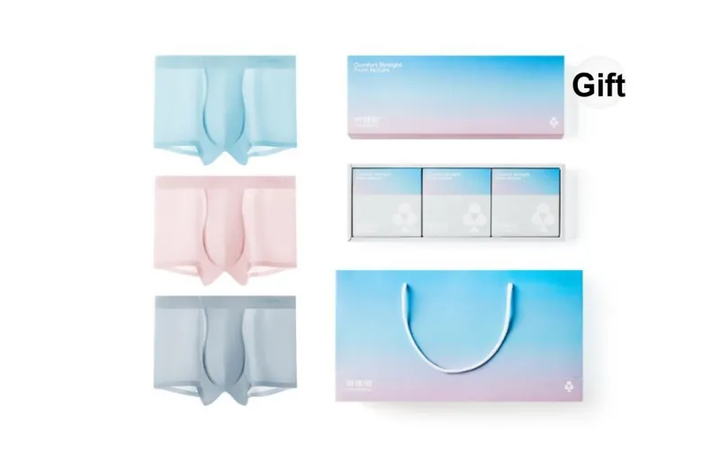 YOUKESHU Underwear Gift Box Men's 3 Pack-8