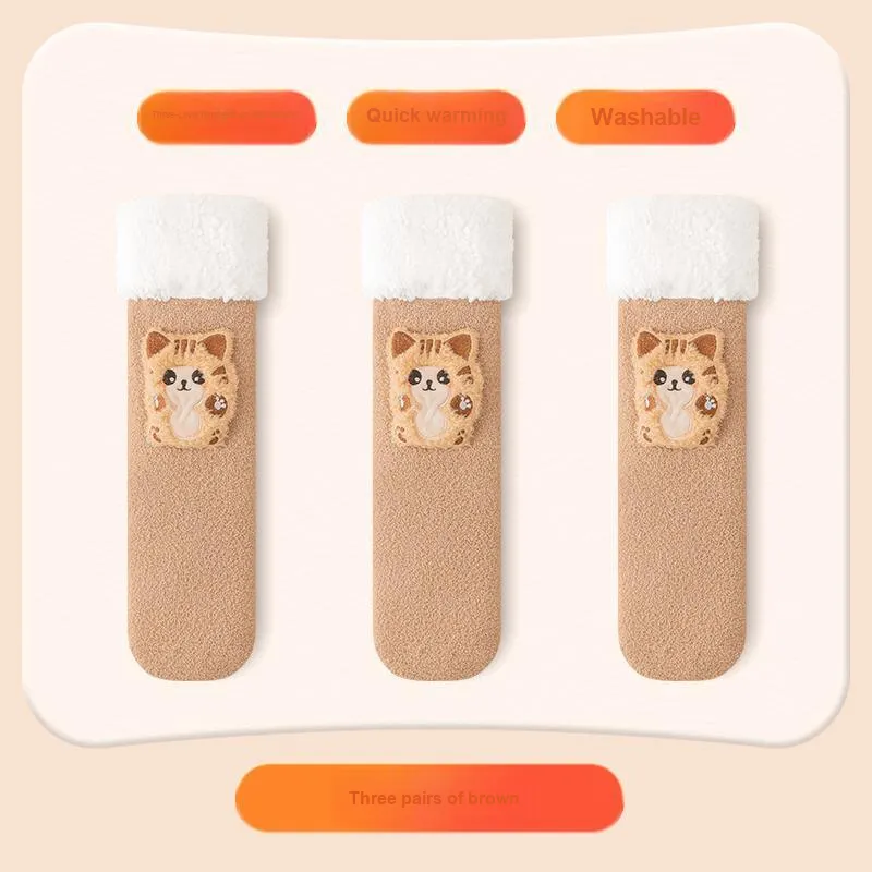 ROBINHOOD Mid Calf Socks Women's 3 Pack-12