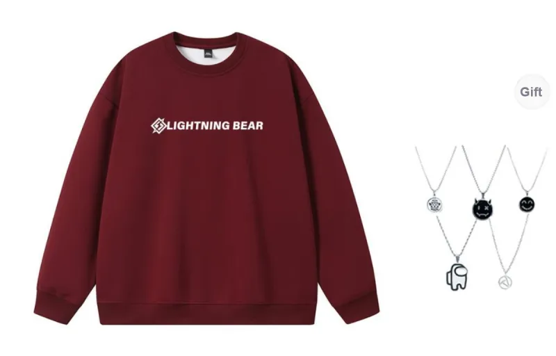 LIGHTNING BEAR Sweatshirt Unisex-12
