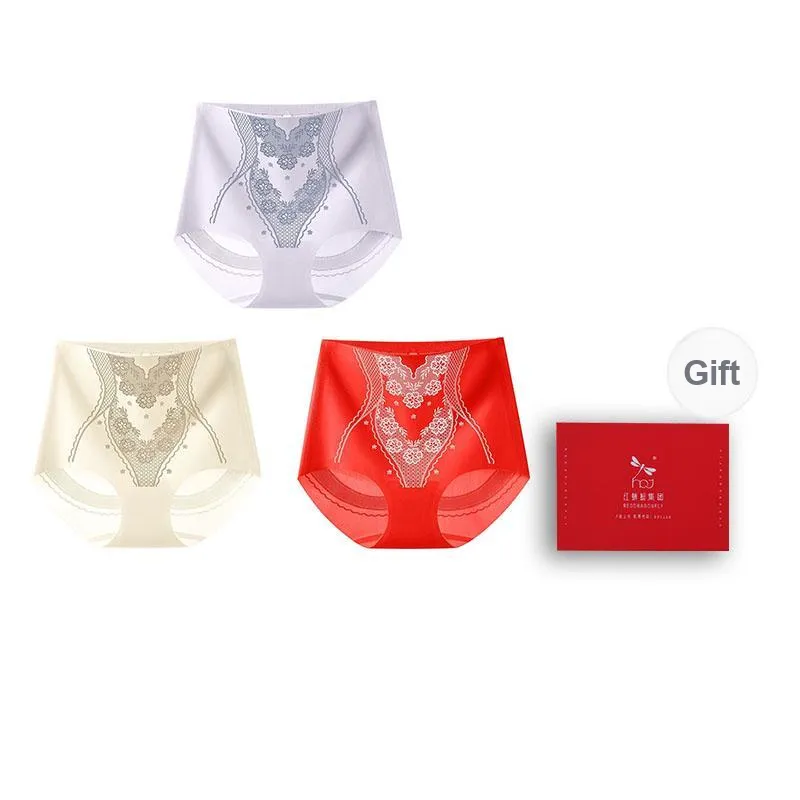 RED DRAGONFLY Underpants Women's 3 Pack Gift Box Set-8