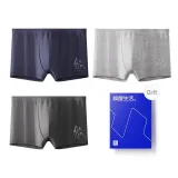 Navy Blue/Dark Gray/Light Heather Gray 9098 (3 Pack)