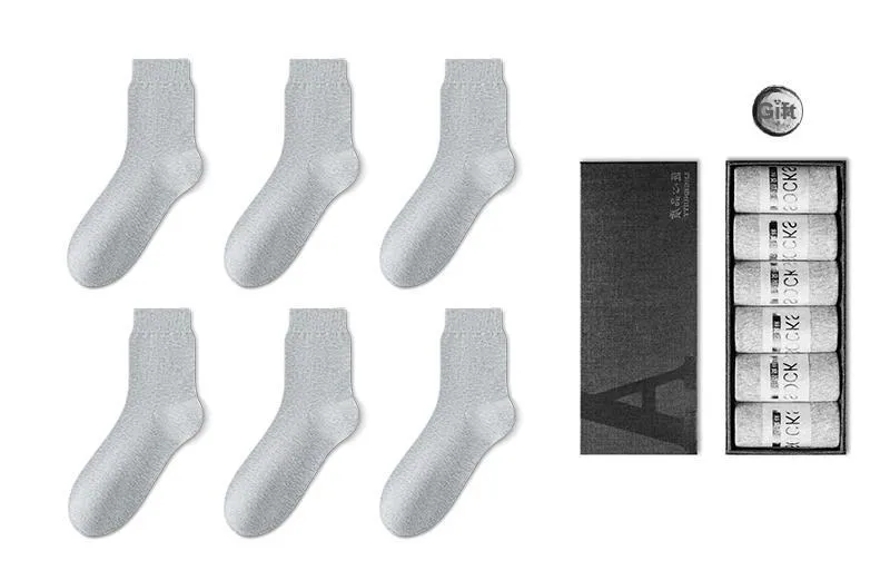 Taste the color Men Mid Calf Socks-14