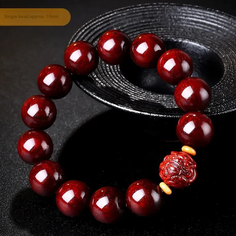 MUSHENGYUAN Pterocarpus Bracelets Unisex-3